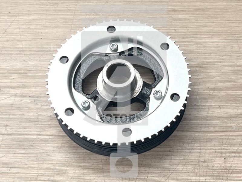 Crankshaft pulley with damper ECP0416 for gasoline engine 2.0L B4204T7 for Volvo