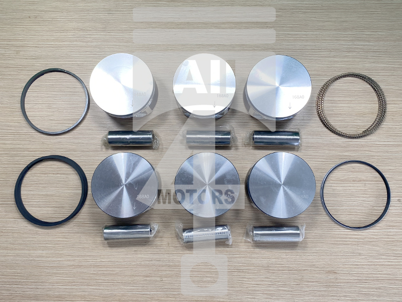 Piston (with piston rings and pin) EPNS0201 for gasoline engine 2.7L EER for Chrysler / Dodge