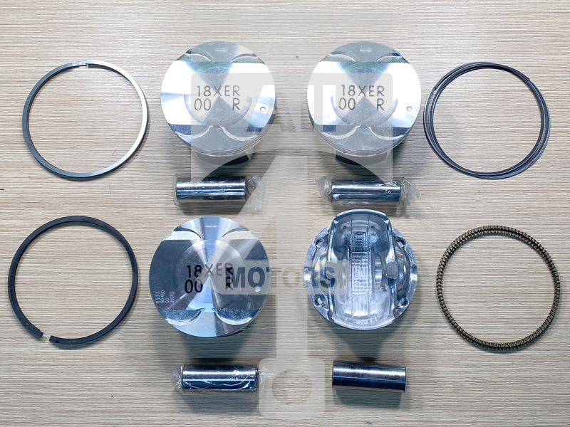 Piston (with piston rings and pin) EPNS0507050 for gasoline engine 1.8L Z18XE for Opel