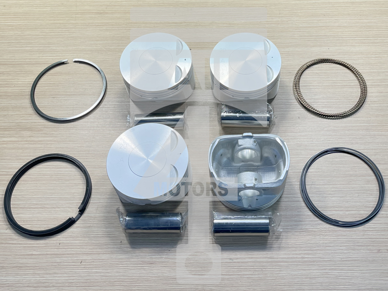 Piston (with piston rings and pin) EPNS0907 for gasoline engine 2.0L 4B11 for Mitsubishi
