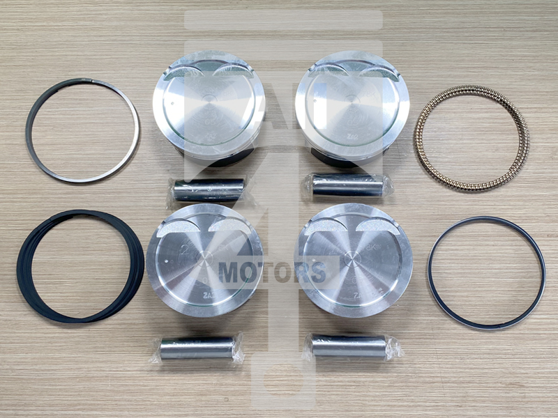 Piston (with piston rings and pin) EPNS2104 for gasoline engine 2.4L J24B for Suzuki