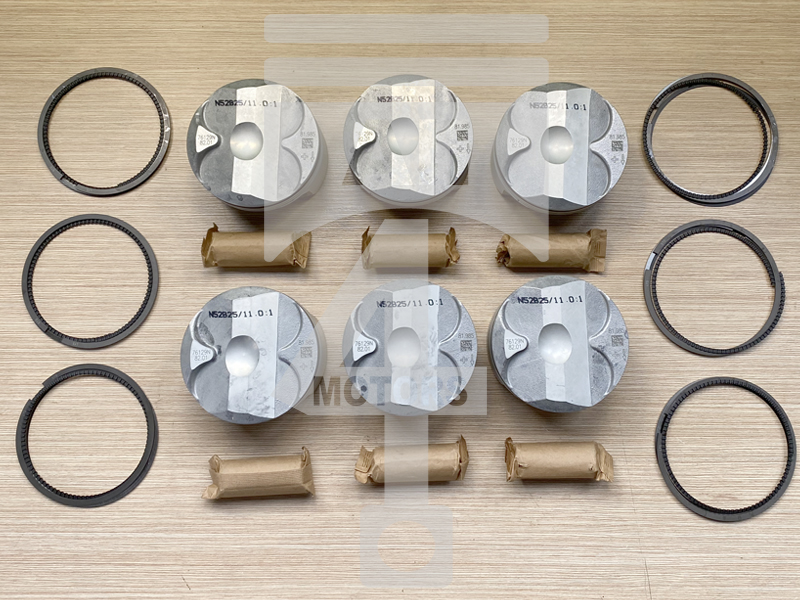 Piston (with piston rings and pin) EPNS0102R for gasoline engine 2.5L N52B25 for BMW / Mini