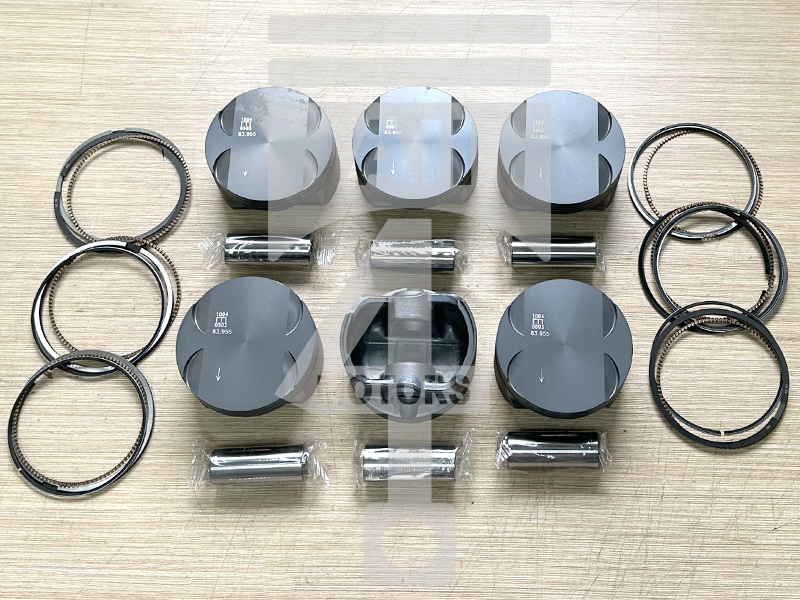 Piston (with piston rings and pin) EPNS0115050 for gasoline engine 2.5L M54B25 / 256S5 for BMW / Mini