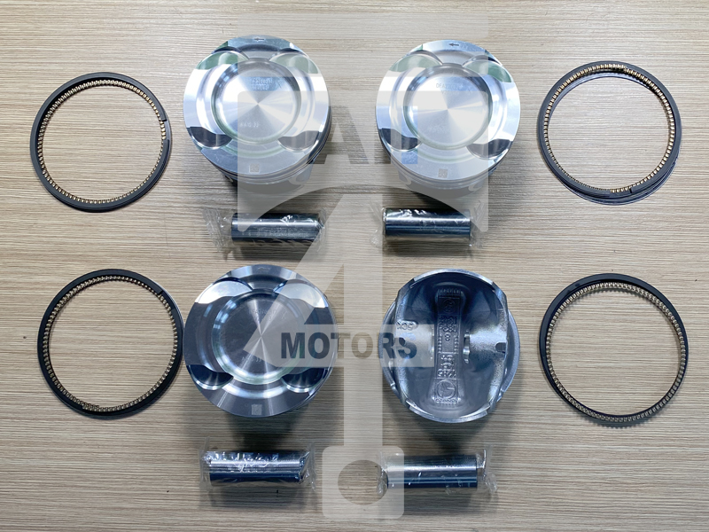Piston (with piston rings and pin) EPNS0304050 for gasoline engine 1.6L M270 DE16 for Mercedes / Smart