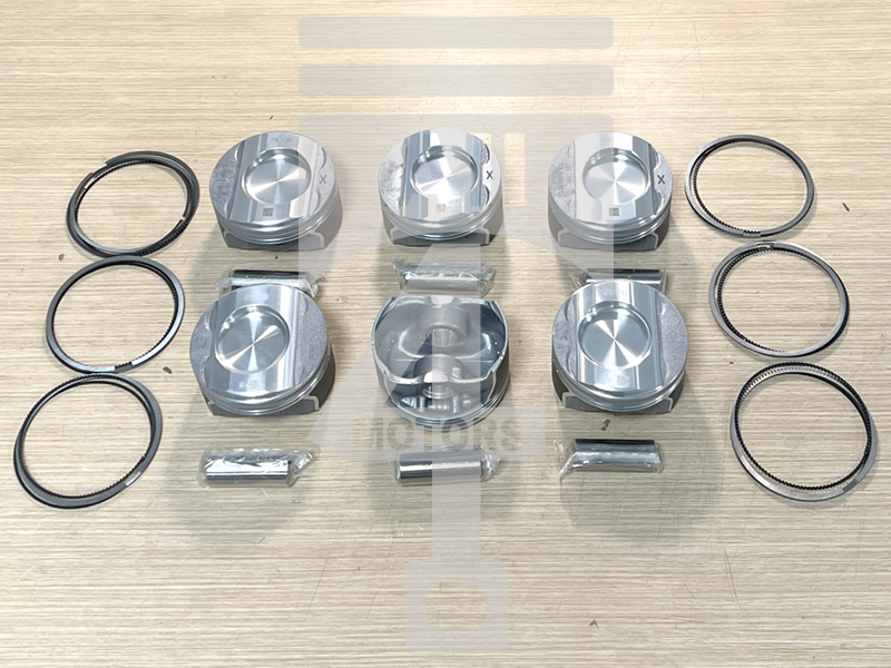 Piston (with piston rings and pin) EPNS0316R for gasoline engine 3.5L M276 DE35 for Mercedes / Smart