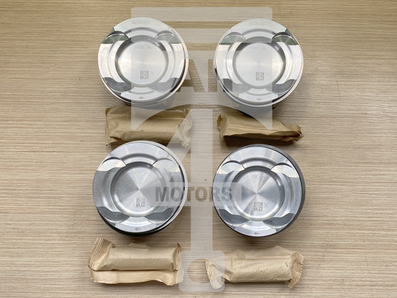 Piston (with piston rings and pin) EPNS0322050 for gasoline engine 1.6L M274 DE16 for Mercedes / Smart