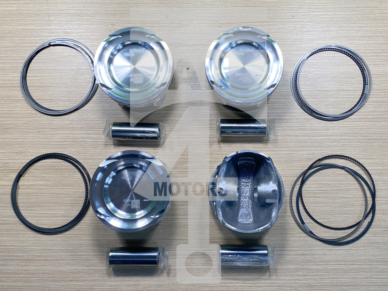 Piston (with piston rings and pin) EPNS0332050 for gasoline engine 2.0L M270 DE20 for Mercedes / Smart