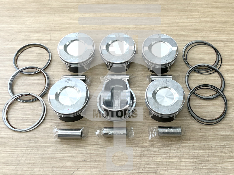 Piston (with piston rings and pin) EPNS0334R050 for gasoline engine 3.5L M272 KE35 for Mercedes / Smart