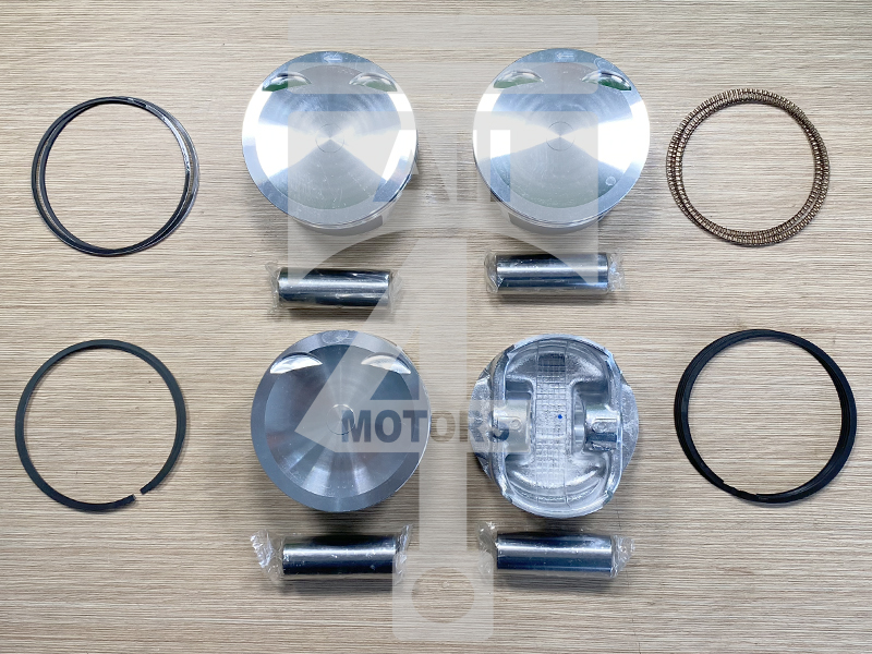 Piston (with piston rings and pin) EPNS0401050 for gasoline engine 2.3L SEBA for Ford