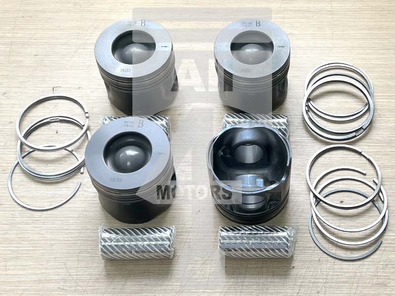 Piston (with piston rings and pin) EPNS0424050 for diesel engine 2.4L Duratorq TDCi for Ford