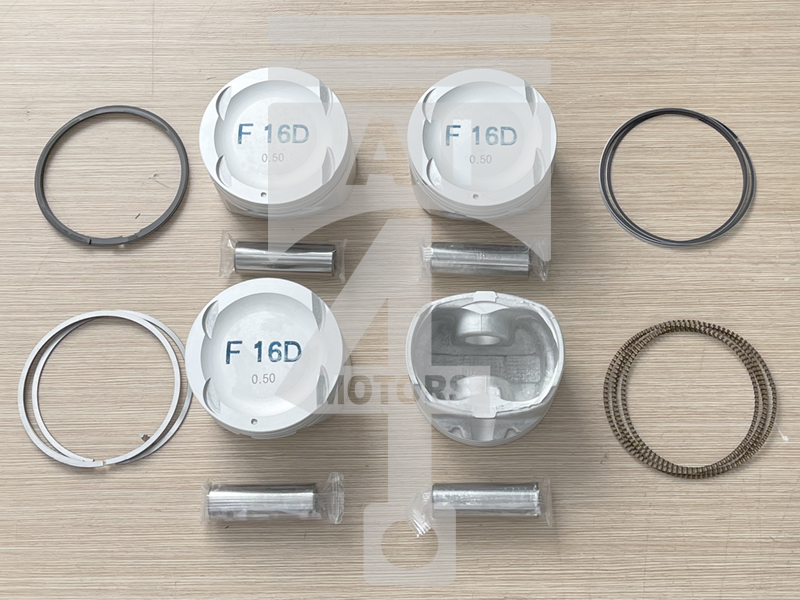 Piston (with piston rings and pin) EPNS0514050 for gasoline engine 1.6L F16D3 / LXT / L91 / L2W for Chevrolet