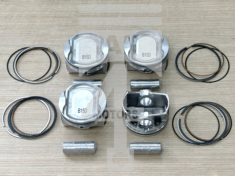 Piston (with piston rings and pin) EPNS0515 for gasoline engine 1.5L B15D2 / L2C for Chevrolet