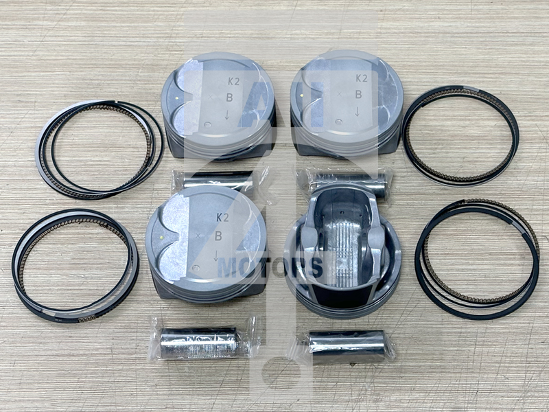 Piston (with piston rings and pin) EPNS0719050 for gasoline engine 2.0L G4NH for Hyundai / Kia