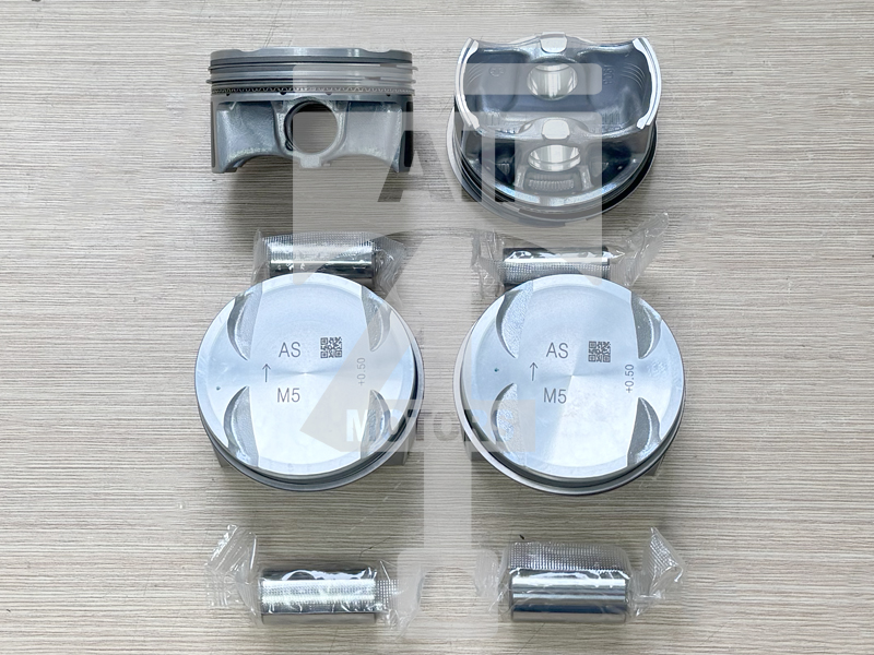 Piston (with piston rings and pin) EPNS0723050 for gasoline engine 1.5L G4FL for Hyundai / Kia
