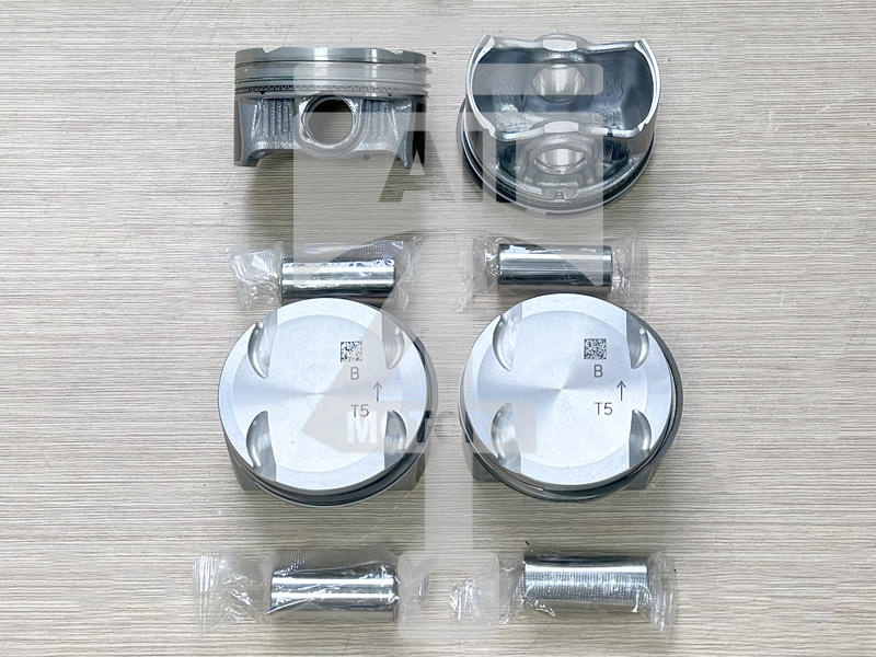 Piston (with piston rings and pin) EPNS0729 for gasoline engine 1.5L G4FS for Hyundai / Kia