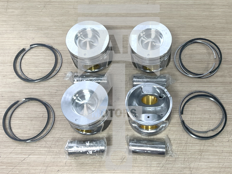 Piston (with piston rings and pin) EPNS0734050 for diesel engine 2.0L D4EA for Hyundai / Kia