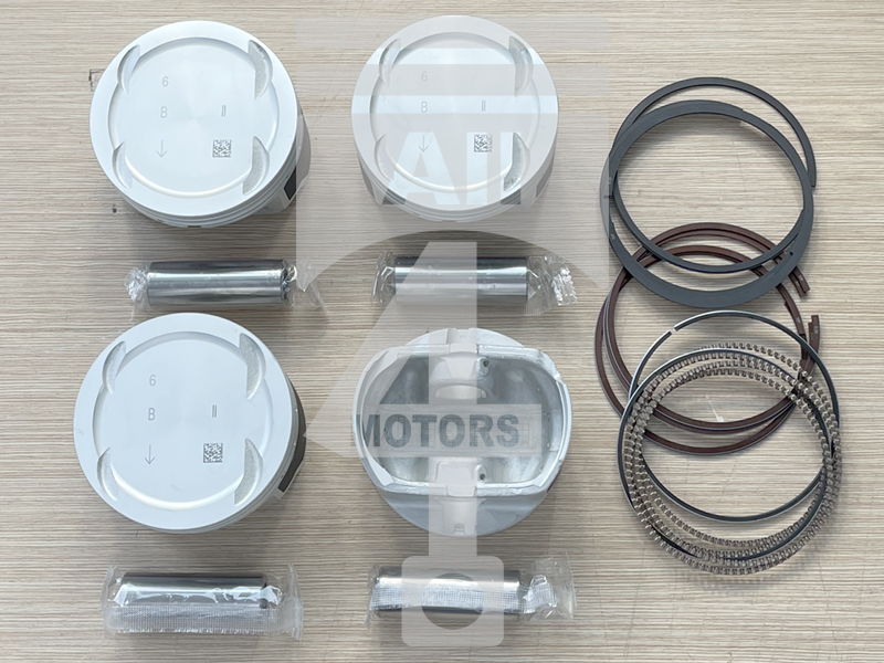 Piston (with piston rings and pin) EPNS075910 for gasoline engine 2.4L G4KC for Hyundai / Kia