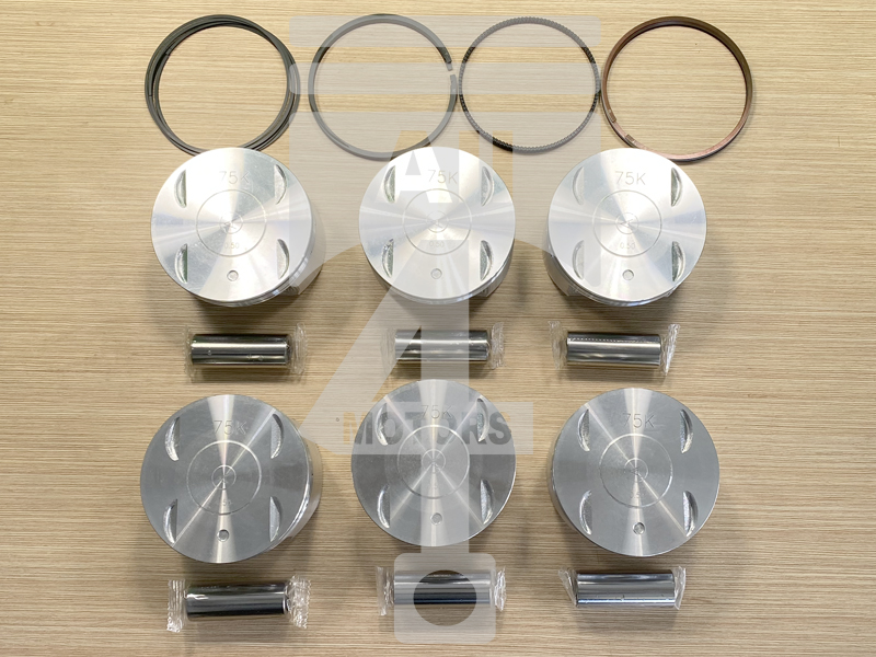 Piston (with piston rings and pin) EPNS0906050 for gasoline engine 3.8L 6G75 for Mitsubishi