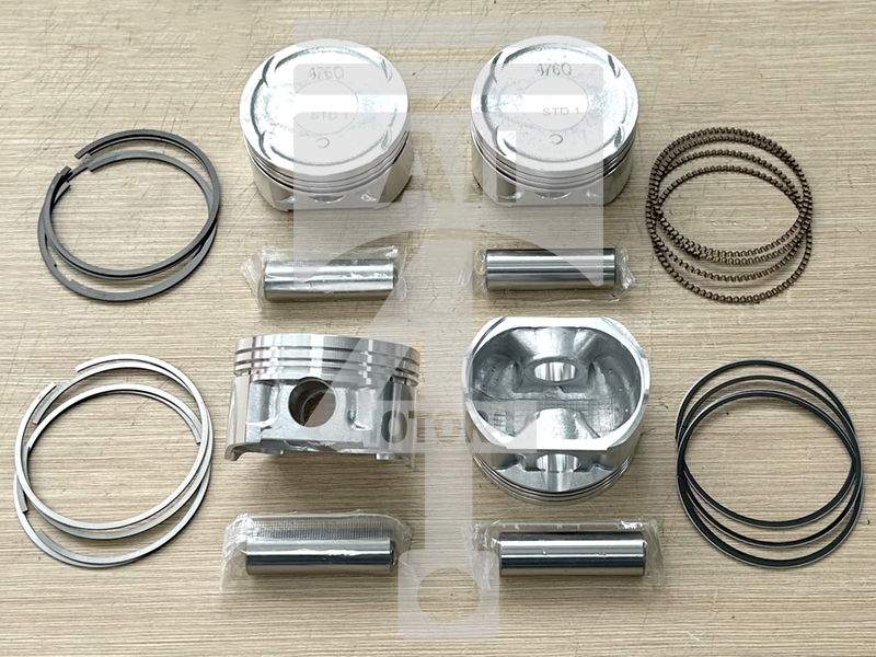 Piston (with piston rings and pin) EPNS0918050 for gasoline engine 1.6L 4G18 for Mitsubishi