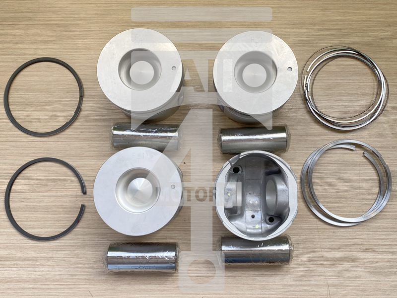 Piston (with piston rings and pin) EPNS1017 for diesel engine 3.0L ZD30DDTI for Nissan / Infiniti