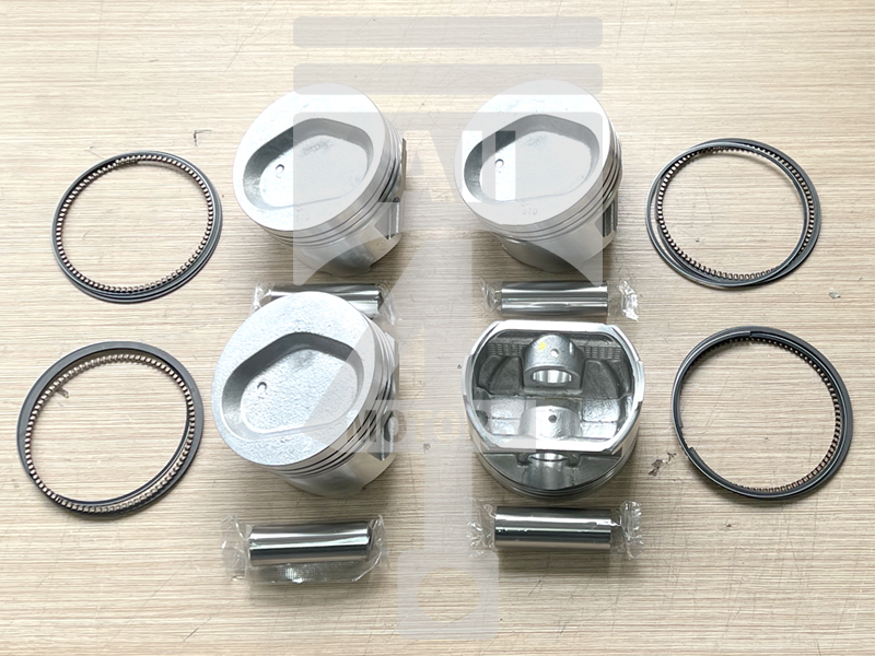 Piston (with piston rings and pin) EPNS1038 for gasoline engine 2.1L K21 for Nissan / Infiniti