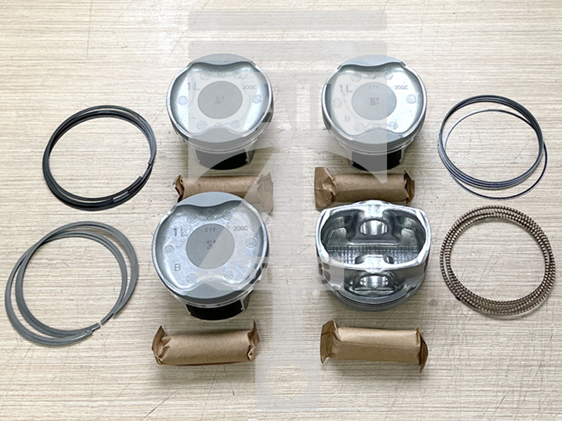 Piston (with piston rings and pin) EPNS1203 for gasoline engine 2.5L 2AR-FE for Toyota / Lexus