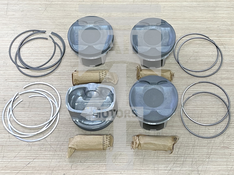 Piston (with piston rings and pin) EPNS1208 for gasoline engine 2.5L 2AR-FE for Toyota / Lexus