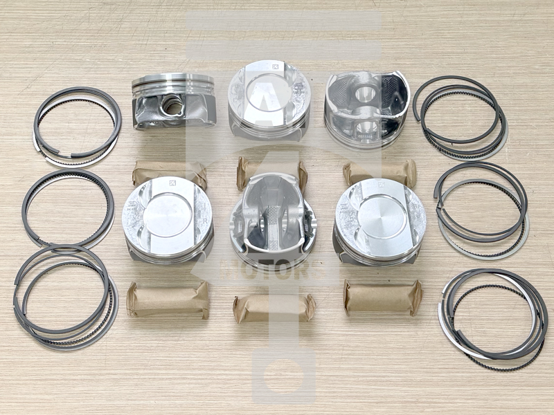 Piston (with piston rings and pin) EPNS1342 for gasoline engine 3.0L EA839 for VAG