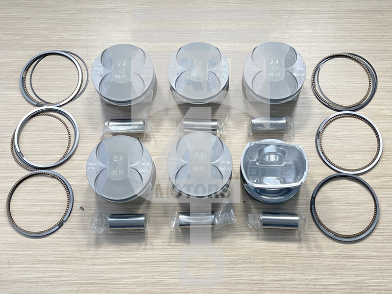 Piston (with piston rings and pin) EPNS1370 for gasoline engine 2.4L EA837 for VAG