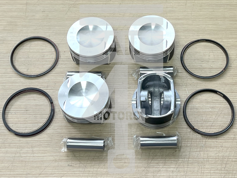 Piston (with piston rings and pin) EPNS1386050 for gasoline engine 2.0L EA113 for VAG